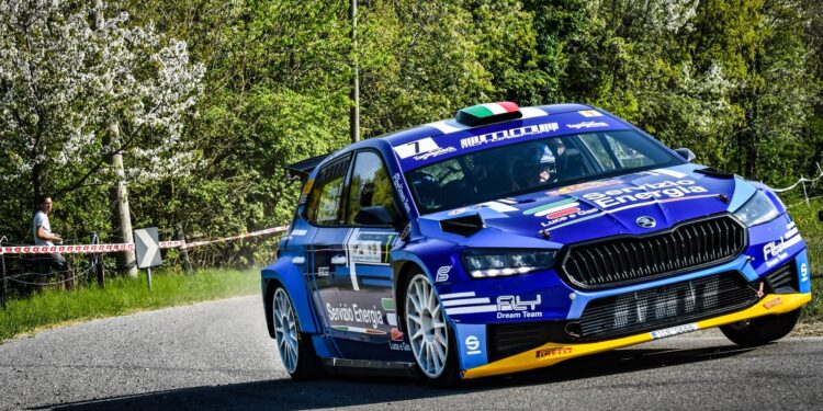 Fly Dream Team – Effebierre al “via” del Rally del Sebino con Flavio Brega e Kevin Codenotti