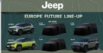 Jeep, entro il 2030 gamma più ampia, arriva anche un D-Suv con Dongfeng