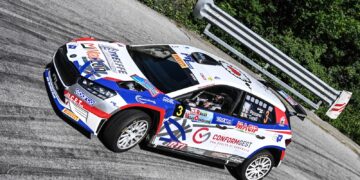 Per Corrado Pinzano un “bronzo” di spessore al rally Valli Ossolane