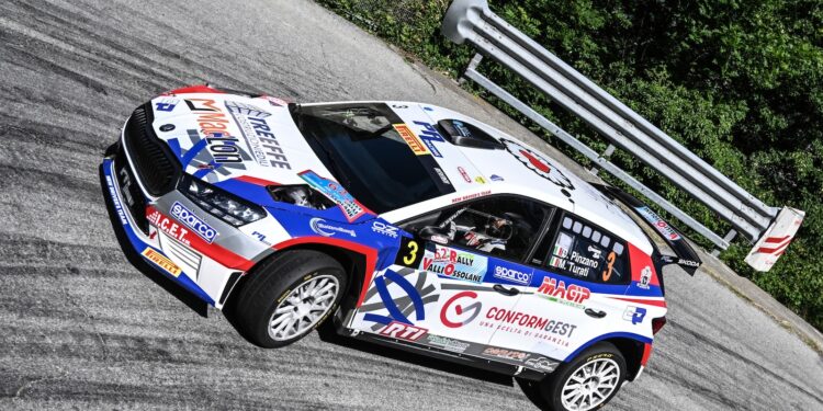 Per Corrado Pinzano un “bronzo” di spessore al rally Valli Ossolane