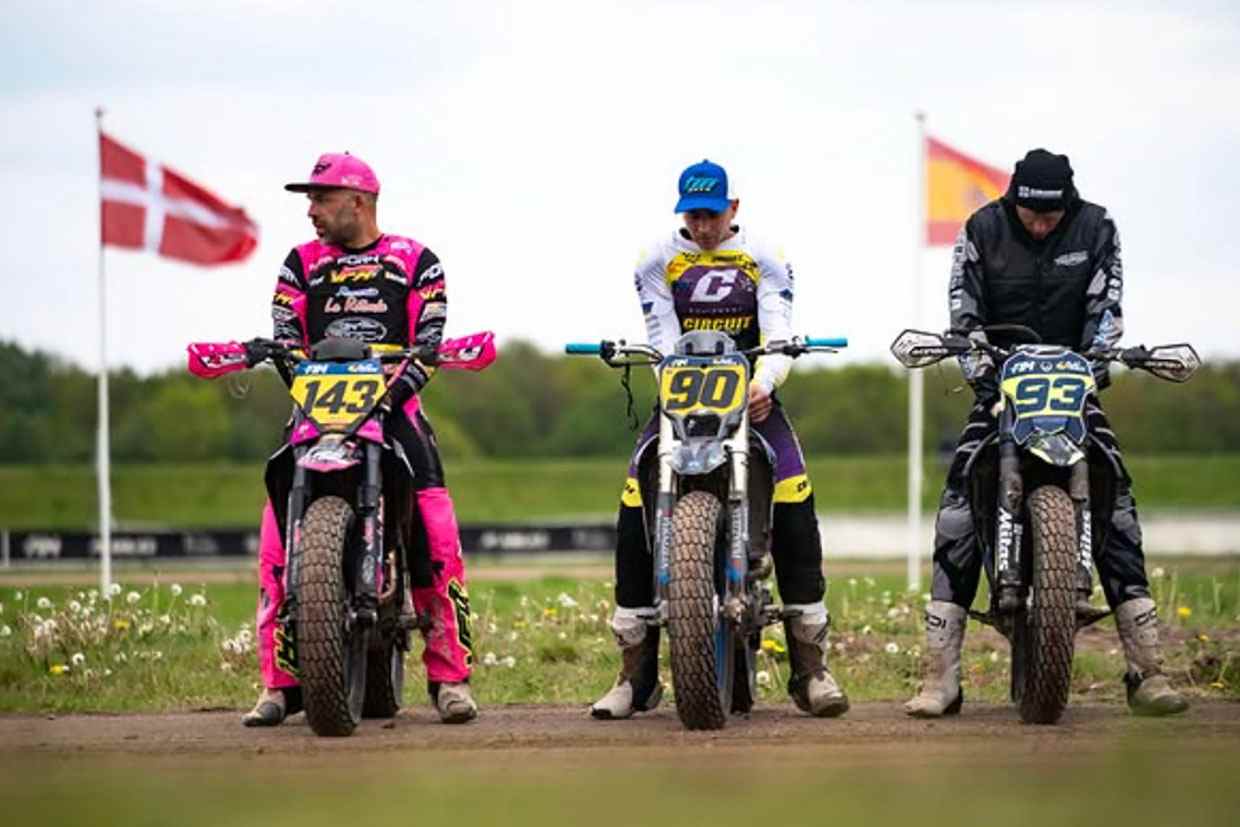 TERZA PROVA MONDIALE FLAT-TRACK IN GERMANIA: POSITIVA PROVA PER DANIELE TUZI