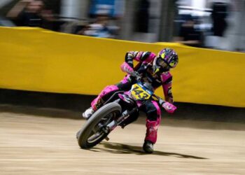 A LONIGO RIPRENDE L’ITALIANO FLAT-TRACK CON TUZI (KTM-VFR RACING) SECONDO IN CLASSIFICA