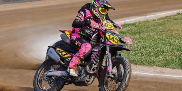 FLAT-TRACK MONDIALE IN CROAZIA: ANCORA PUNTI PER DANIELE TUZI