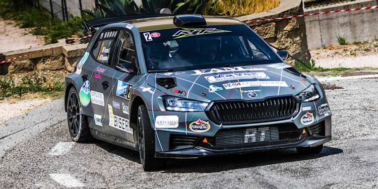 PAOLO SEGANTINI A SEGNO NEL RALLY “BIANCOAZZURRO” A SAN MARINO