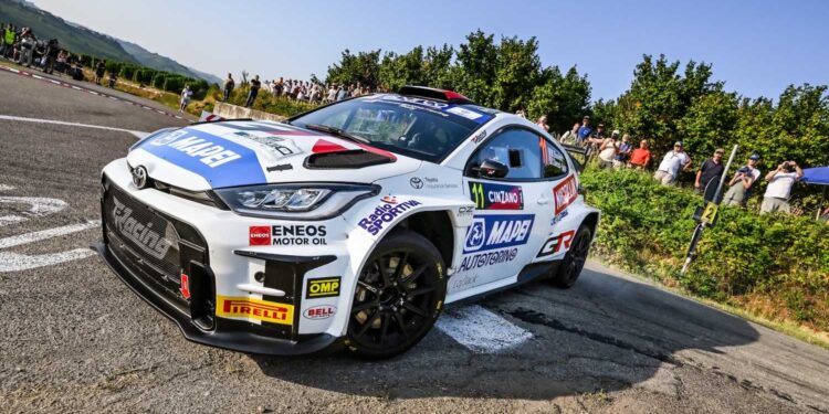 Rally Regione Piemonte dolceamaro per Gazoo Racing Italy