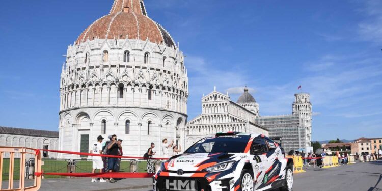 A Matteo Fontana (Toyota GR Yaris Rally2) il 44° Rally Casciana Terme