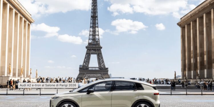 Audi A2 E-TRON, debutto al salone di parigi