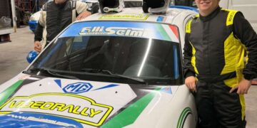 Filippo Demari al “via” del Rally Città di Pistoia:esordio al volante per il giovane valdinievolino