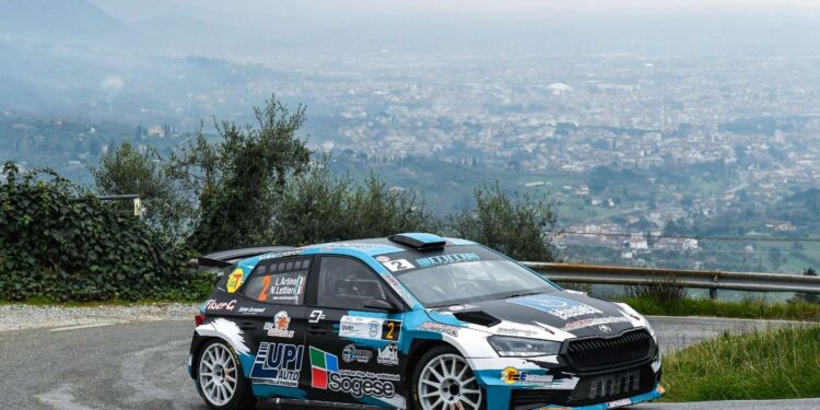 Luca Artino atteso sulle strade del Rally Città di Pistoia