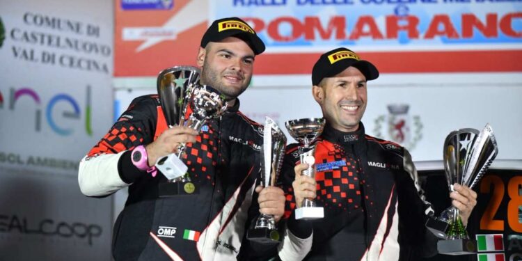 Magliona Motorsport e Pisano da podio al Rally Colline Metallifere