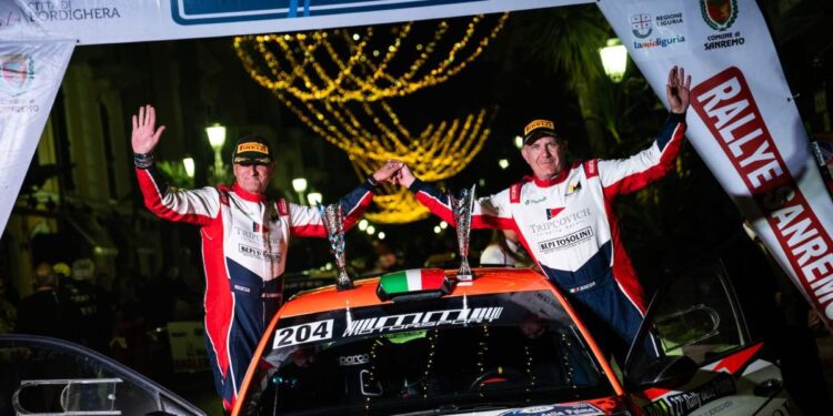 Flavio Brega quarto assoluto al Rally delle Palme