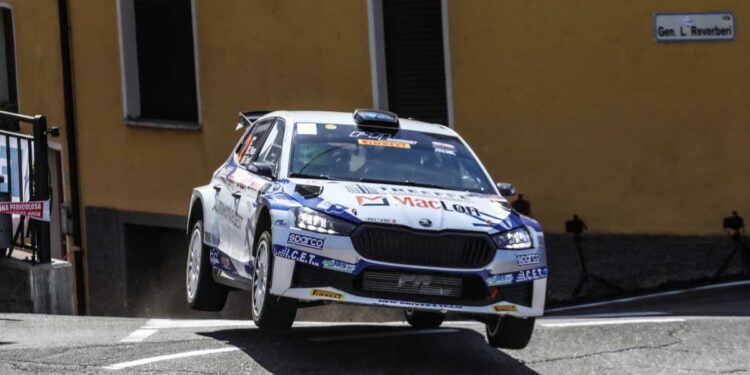 CORRADO PINZANO GUARDA AL RALLY DI BASSANO:  LA CACCIA AL PODIO DEL CIR CHALLENGER ENTRA NEL VIVO